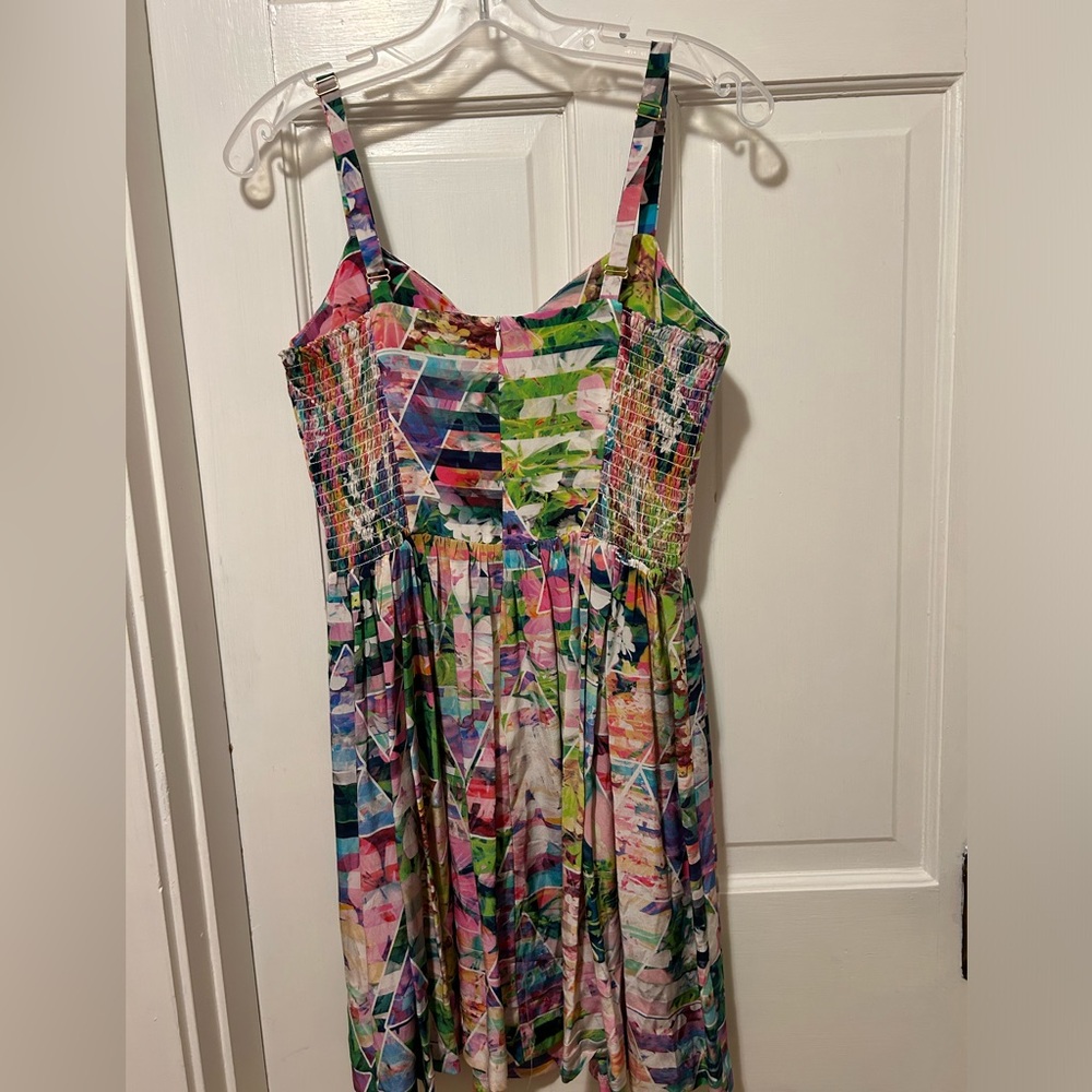 Amanda Uprichard floral silk dress